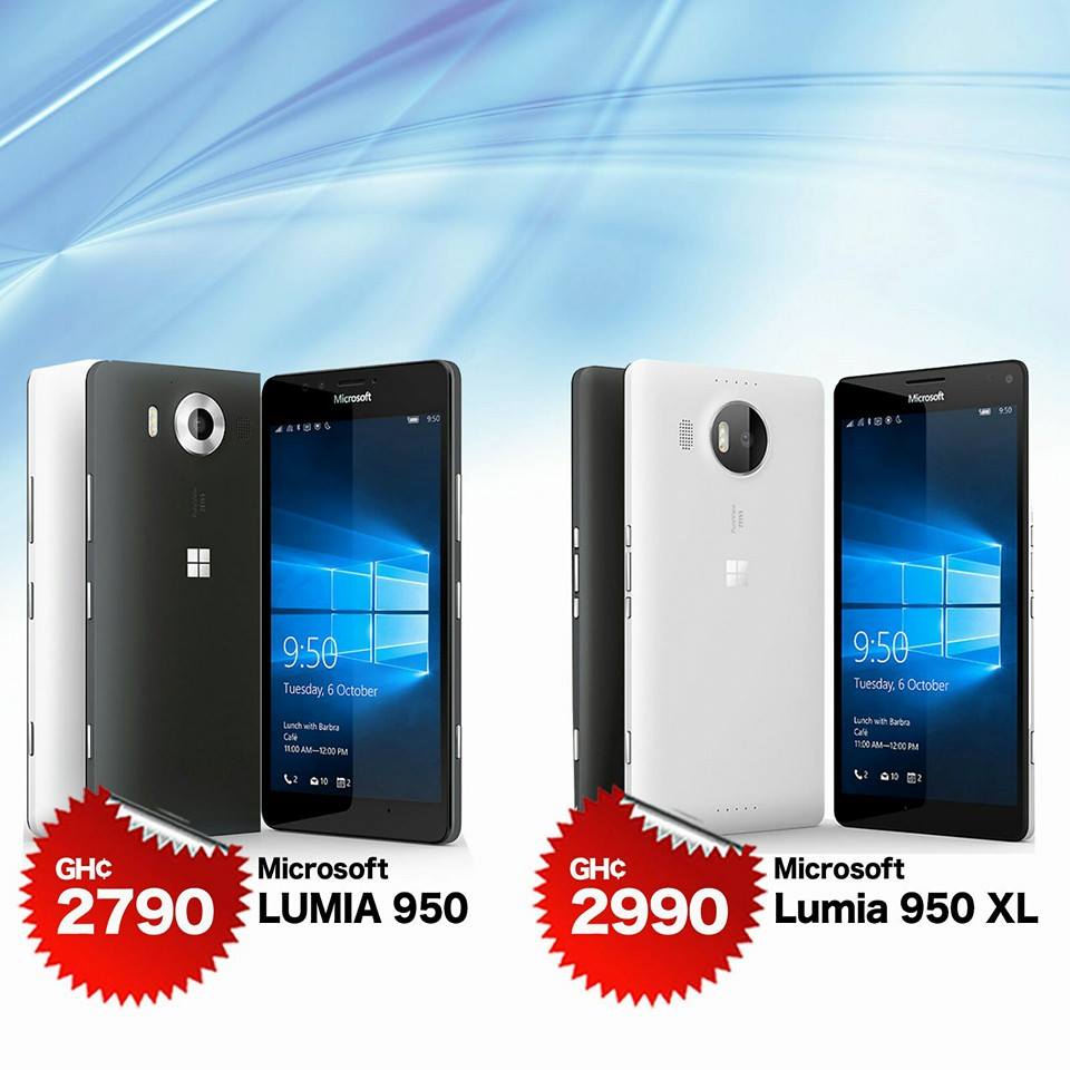 Lumia 950 and 950XL