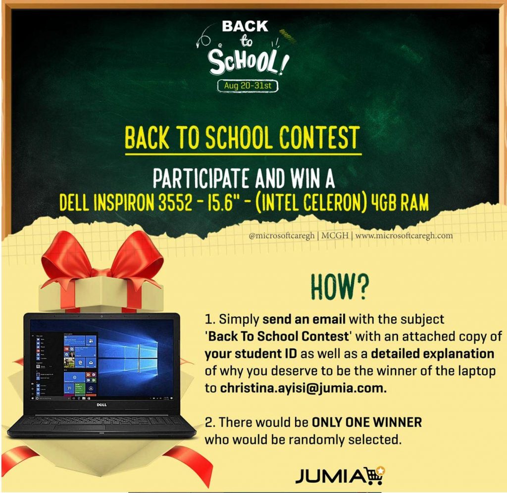 Jumia Back to School Contest