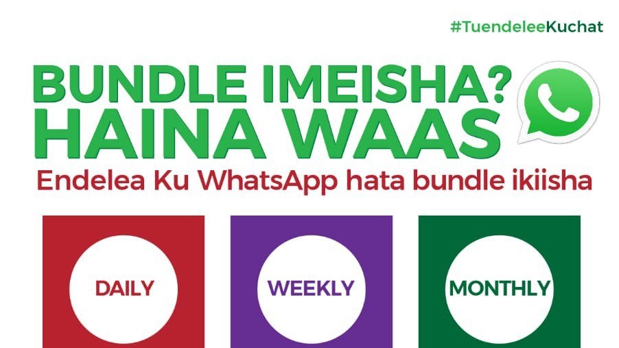 free WhatsApp Safaricom Kenya 