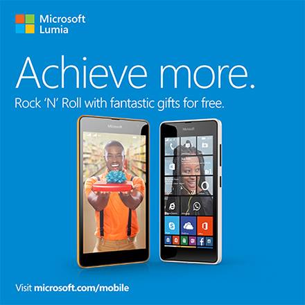 Microsoft Lumia Achieve More Promo
