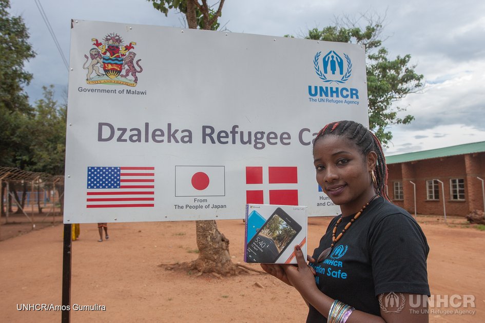 Microsoft and UNHCR’s Connectivity for Refugees Project brings Hope to Dzaleka Refugee Camp, Malawi