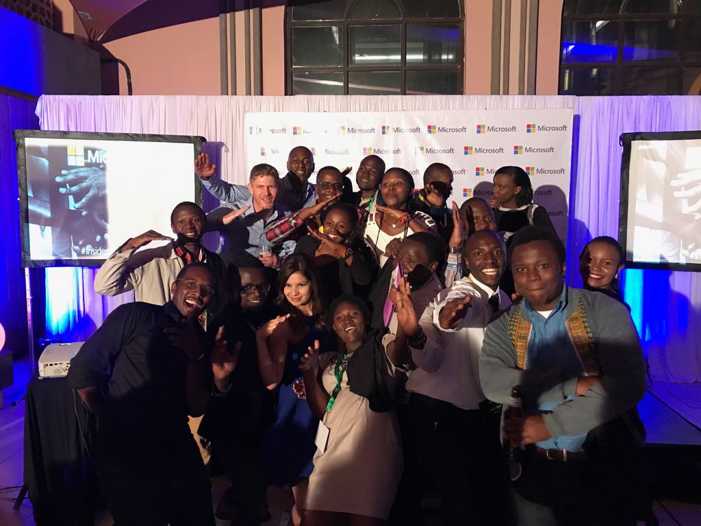 Microsoft outdoors 20 Social Businesses in #Insiders4Good East African Fellowship Program