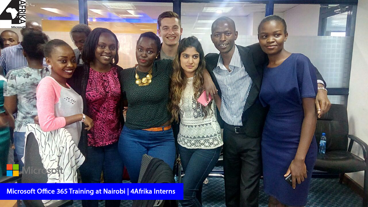 An amazing Opportunity that leads to Great Things, The Microsoft #Interns4Afrika story of Edwin