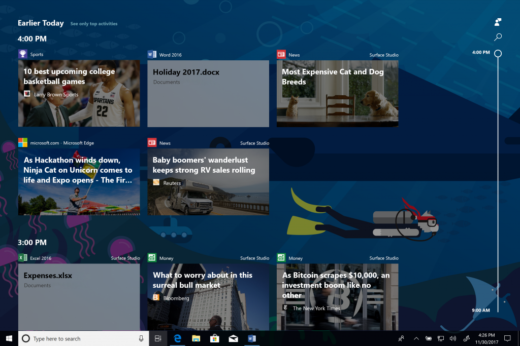 Latest Windows 10 Insider Preview features