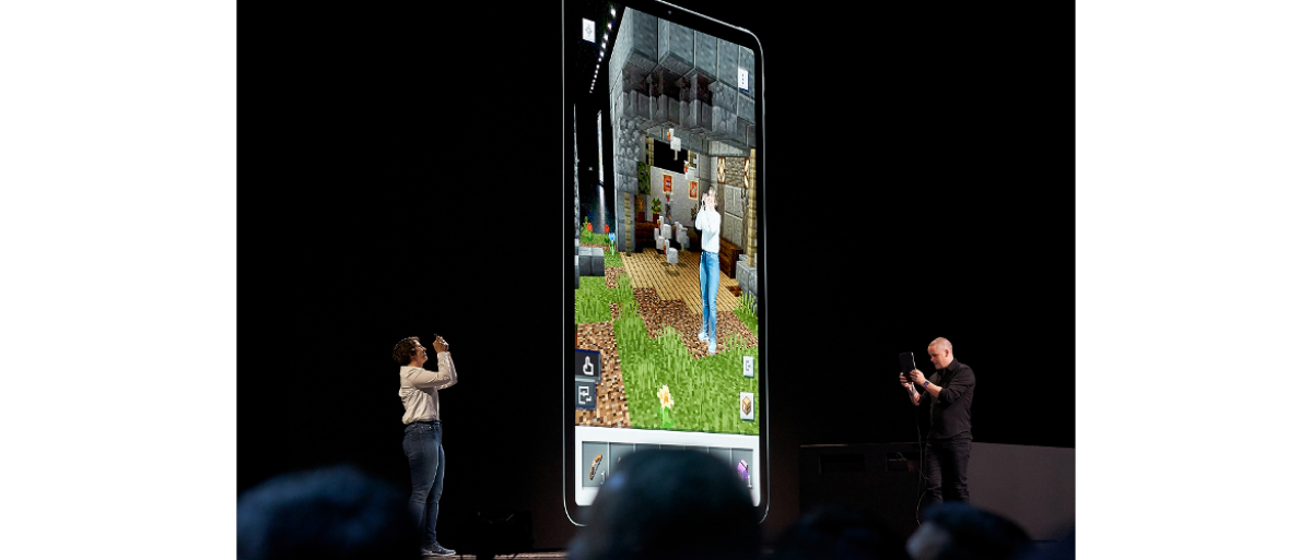 Minecraft Earth: Microsoft drops blocks on stage at Apple’s WWDC event