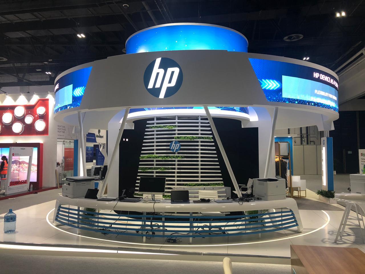 HP emphasizes global commitment to the environment, showcases sustainable products, recyclable show stand at GITEX Technology Week 2019