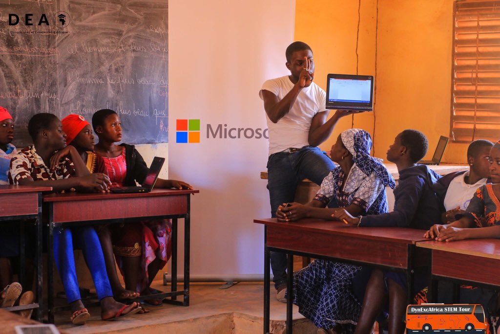 DynExcAfrica, Microsoft bring digital skills to girls in northern Cote d’Ivoire