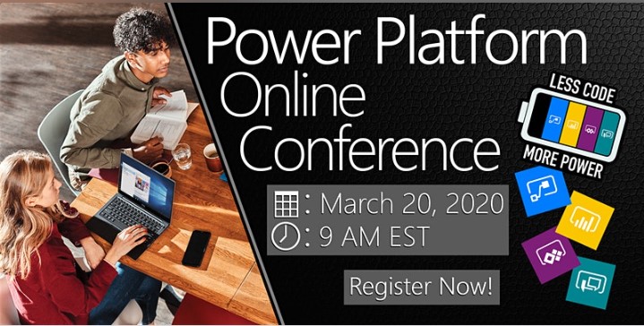 power platform online conference 2020