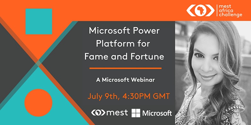 MEST, Microsoft present Power Platform for Fame and Fortune online event