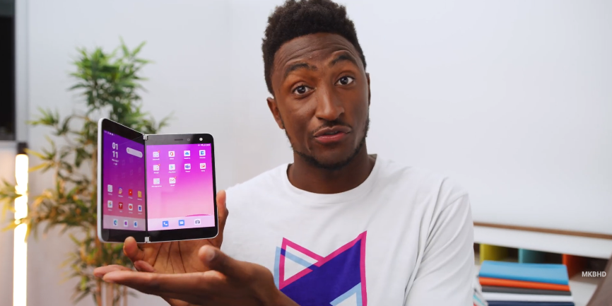 Surface Duo review MKBHD Microsoft 