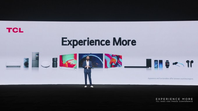 TCL experience more CES 2021 event