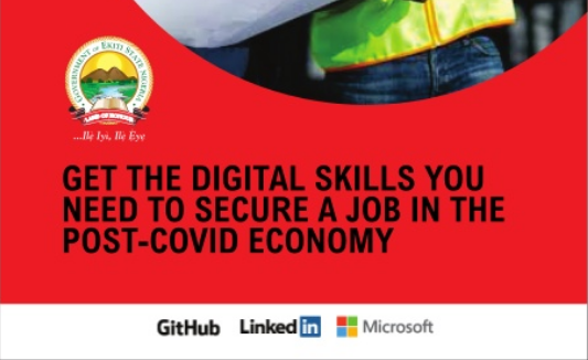 Ekiti State Government Microsoft digital skills Nigeria