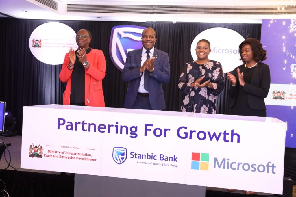 Stanbic Kenya, Microsoft Kenya, digital skills initiative 