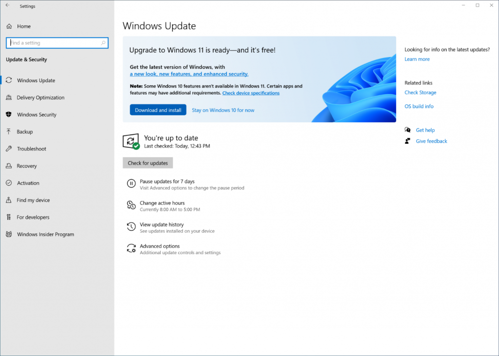upgrade to Windows 11