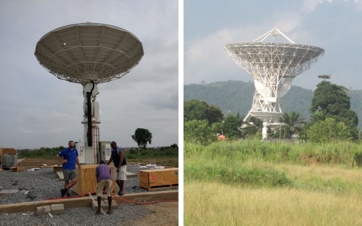 Ghana Space Science and Technology Institute, Viasat launch first Real-Time Earth ground station in Africa