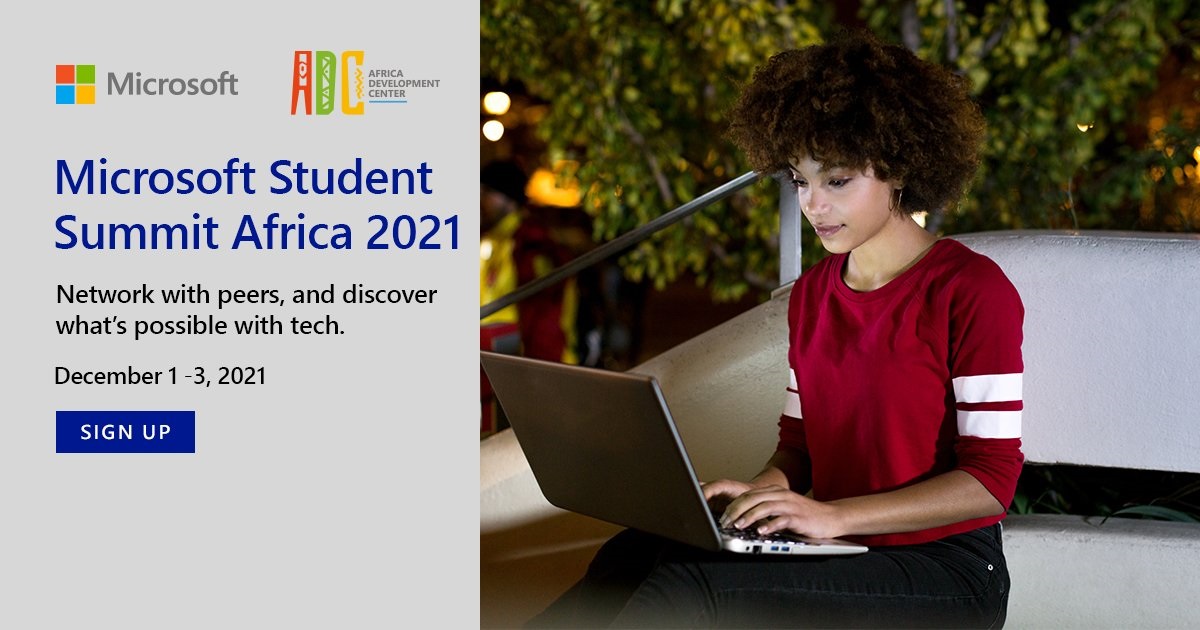 Microsoft Student Summit Africa 2021 set for 1-3 December