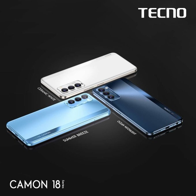 TECNO Camon 18 series, price and device specifications