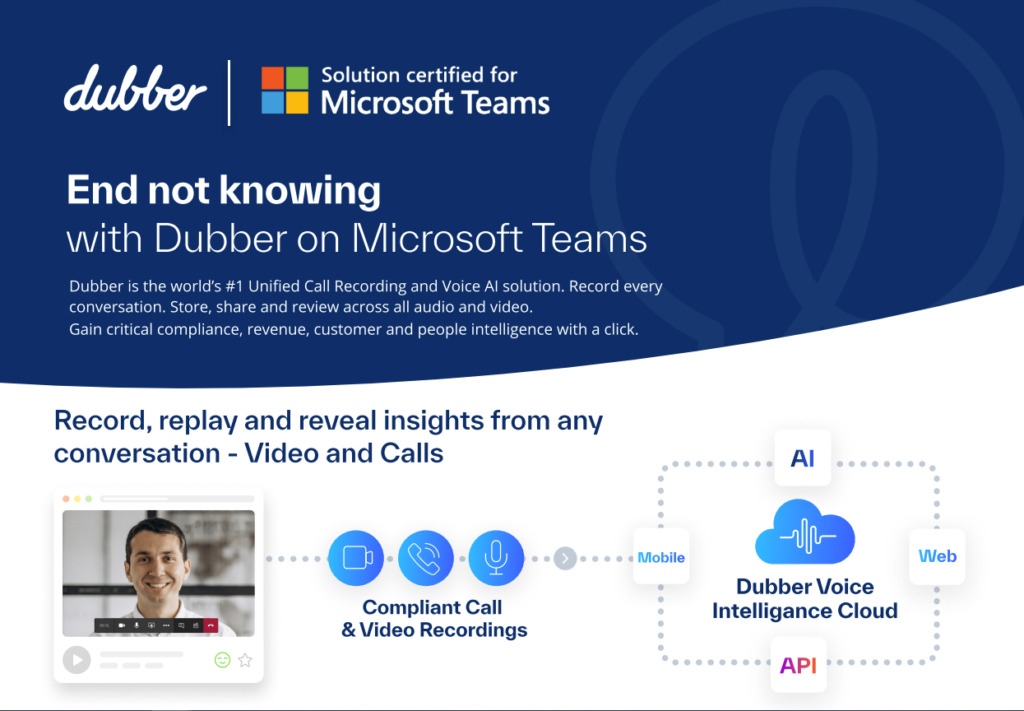 Dubber Microsoft Teams