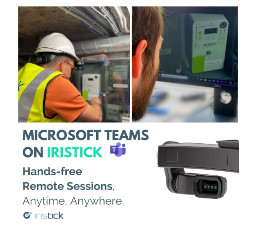 Iristick brings remote assistance and collaboration to its smart glasses with Microsoft Teams