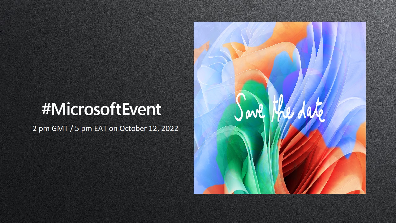 details of Microsoft event October 12 2022
