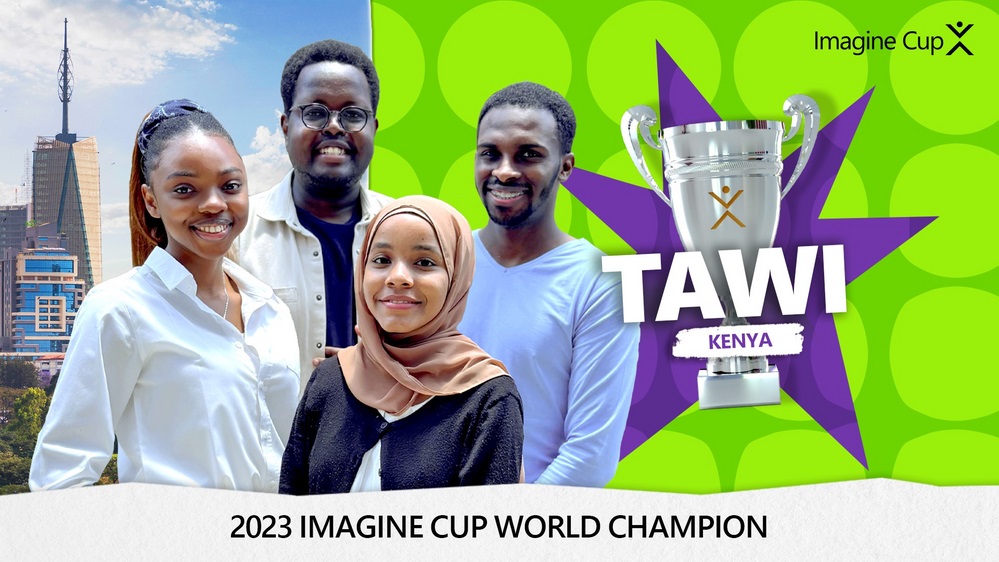 Kenya team wins Microsoft Imagine Cup World Championship
