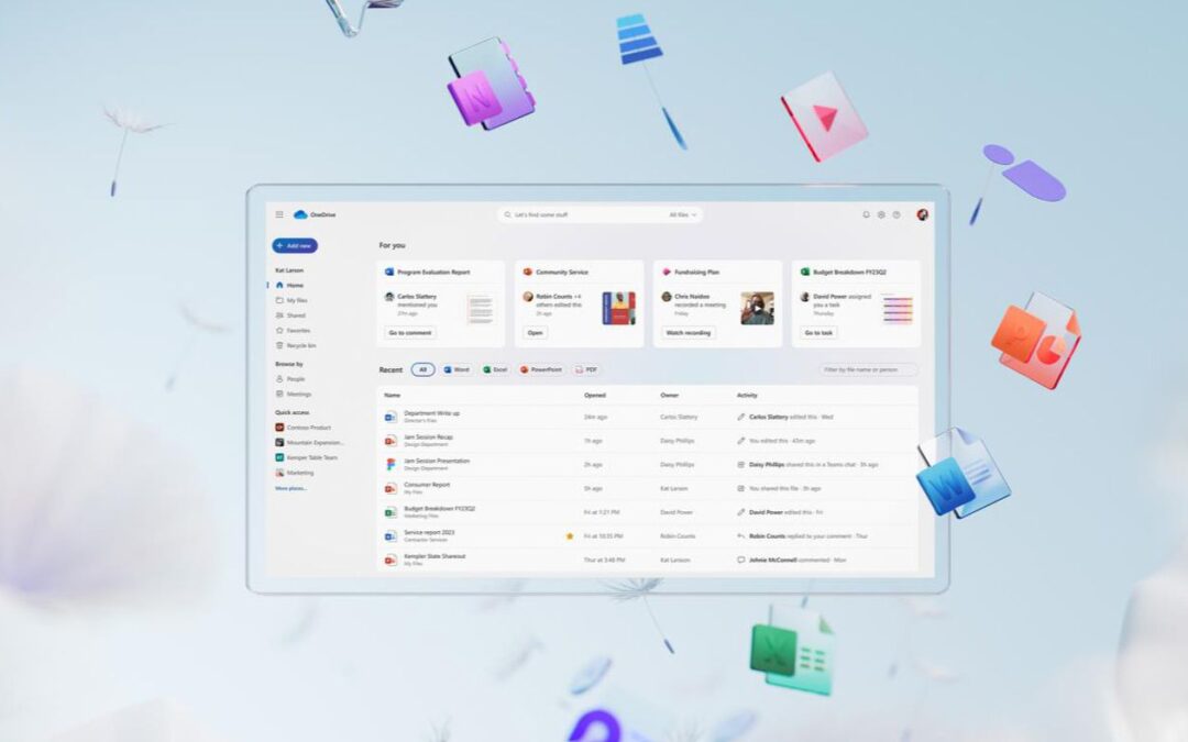 Microsoft’s new OneDrive design is out now!
